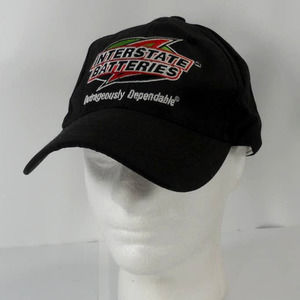 Team Interstate Batteries NASCAR Joe Gibbs Racing 25 Years Strap Back Cap Hat